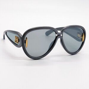 NEW LOEWE SUNGLASSES LW40132I 05X GRAY/BLUE UNISEX EYEWEAR LOEWE